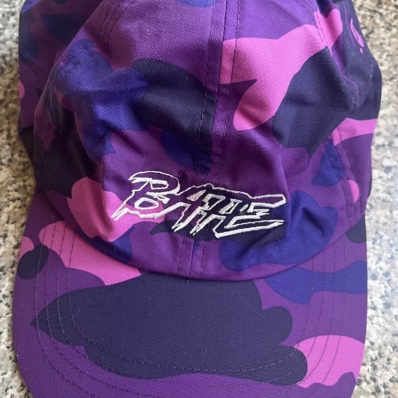 Bape Purple Camo Hat